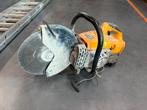 Lumag betonzaag benzine, Doe-het-zelf en Verbouw, Gereedschap | Slijpmachines, Ophalen, Gebruikt, Minder dan 700 watt, Haakse handslijpmachine