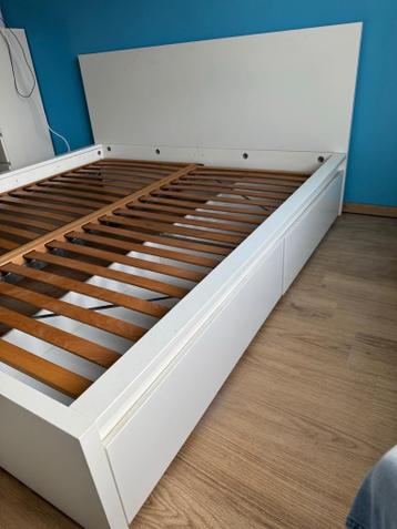Tweepersoonsbed Malm (IKEA) - afbeelding 1