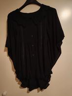 Dames zwarte top met vleermuizen mouwen maat M, Ophalen of Verzenden, Nieuw, Zwart, Lange mouw