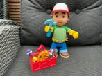 Zgan, werkende, Disney Handy Manny pop 2007 Franstalig, Ophalen, Overige figuren, Zo goed als nieuw, Beeldje of Figuurtje