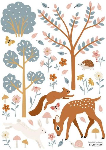Muursticker Sticker Hertje in het Bos Lilipinso beschikbaar voor biedingen