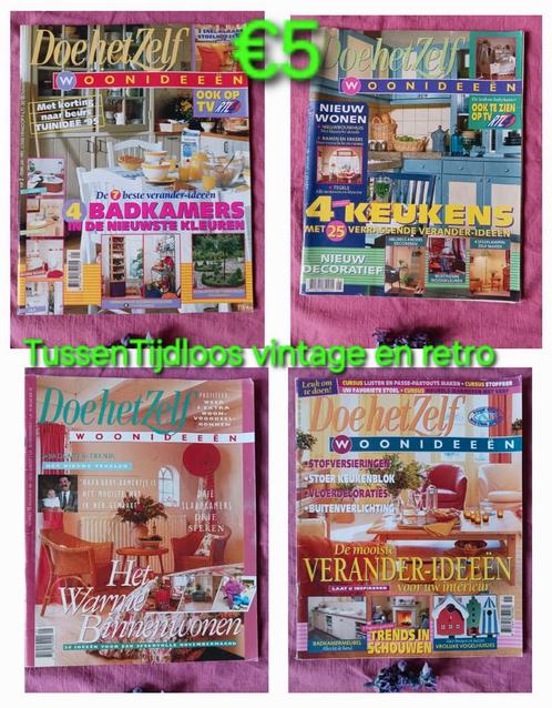 4x maandblad die het zelf 1995 en 1991 woon klus idee, Boeken, Tijdschriften en Kranten, Gelezen, Overige typen, Ophalen of Verzenden