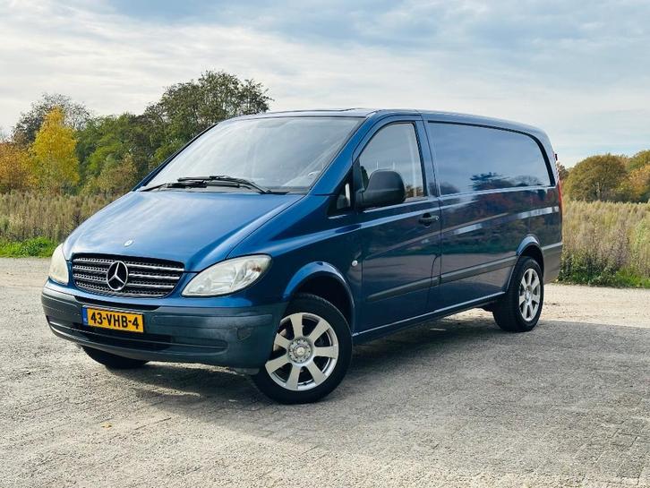 Mercedes-Benz Vito L2 H1 2.1 CDI 109 2007, Auto's, Bestelauto's, Particulier, Achteruitrijcamera, Airbags, Centrale vergrendeling