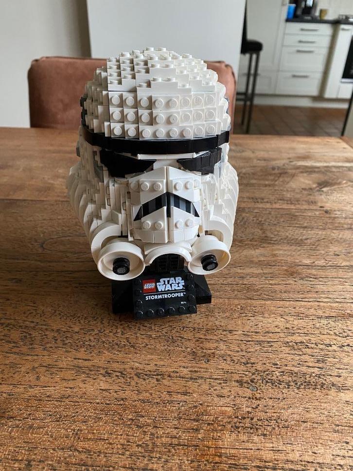 Lego Star Wars 75276 Stormtrooper Helm, zie omschrijving, Kinderen en Baby's, Speelgoed | Duplo en Lego, Gebruikt, Lego, Complete set