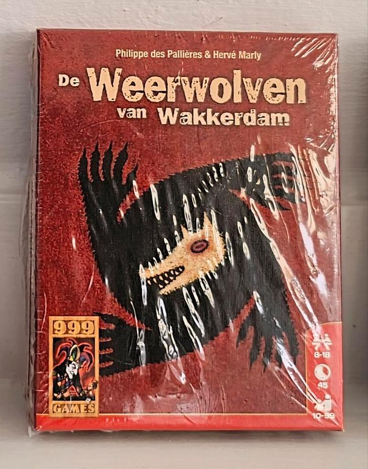De Weerwolven van Wakkerdam - Nieuw!, Hobby en Vrije tijd, Gezelschapsspellen | Bordspellen, Nieuw, Vijf spelers of meer, Ophalen of Verzenden