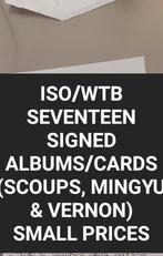 ISO WTB seventeen signed album or cards, Tickets en Kaartjes, Eén persoon