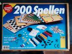 200 spellen in dennen houten kist, Hobby en Vrije tijd, Gezelschapsspellen | Bordspellen, Peri Spiele, Ophalen of Verzenden, Zo goed als nieuw