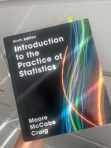 Introduction to the practice of statistics zo goed als nieuw beschikbaar voor biedingen