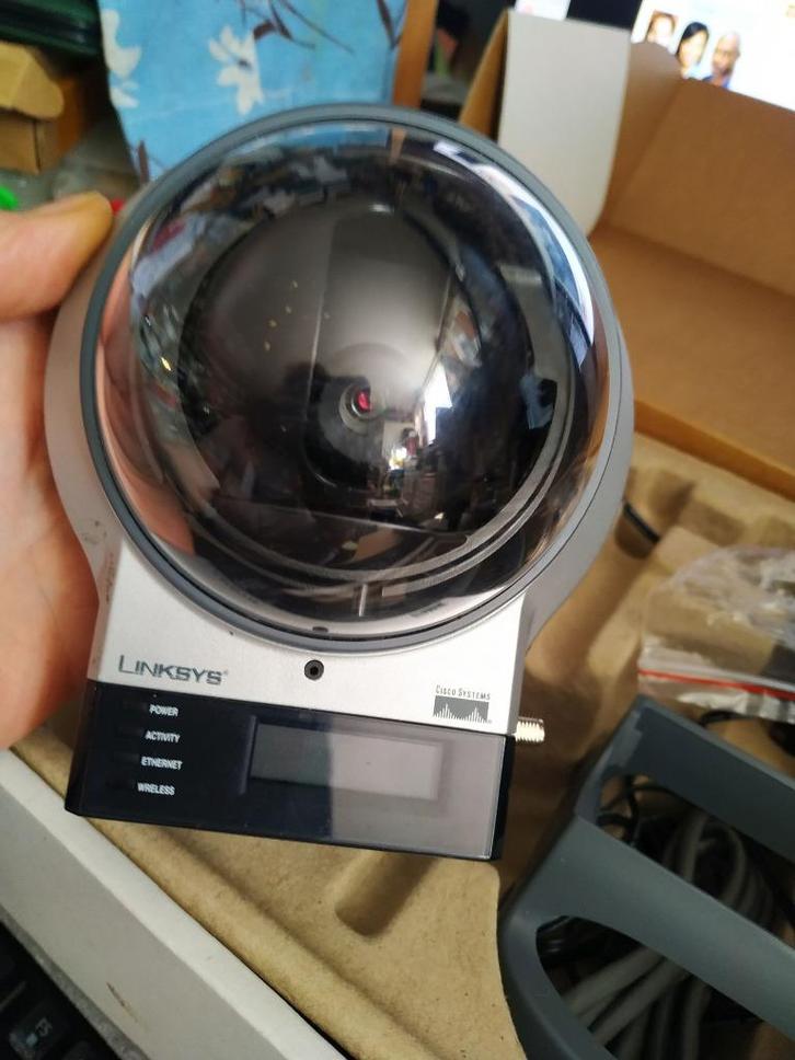 Linksys Cisco WVC210 v1 Wireless Camera met audio, Huis en Inrichting, Woonaccessoires | Overige, Zo goed als nieuw, Ophalen of Verzenden