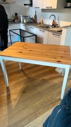 Tafel, Huis en Inrichting, Tafels | Eettafels, Ophalen, Zo goed als nieuw, Rechthoekig, 50 tot 100 cm