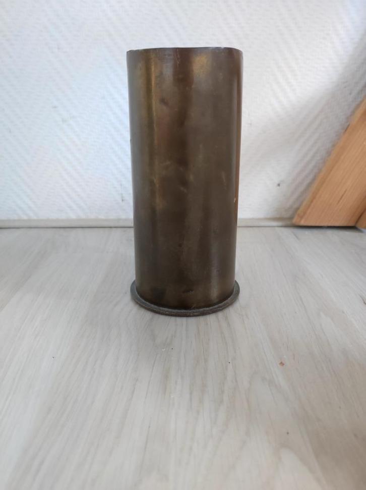 Wo1 artillerie huls duits, Verzamelen, Militaria | Algemeen, Landmacht, Hulzen of Bodemvondsten, Duitsland, Ophalen of Verzenden