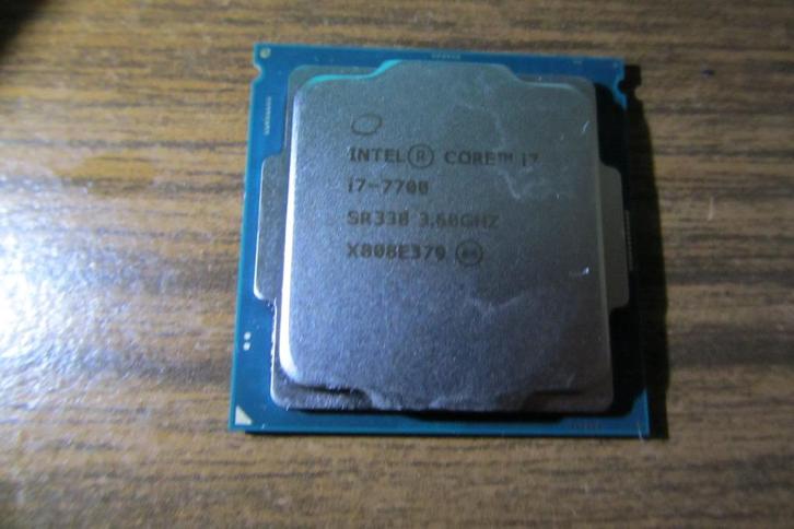 Intel I7-7700, Computers en Software, Processors, Gebruikt, 4-core, 3 tot 4 Ghz, Verzenden