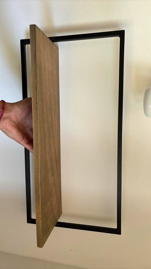 2 stalen Wandplank loods 5 koffie/cocktailbar/ kruidenrek, Huis en Inrichting, Kasten | Wandmeubels, Nieuw, Minder dan 100 cm