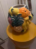 Vaas met fruitmotief (Xenos), Ophalen, Porselein of Keramiek, Schaal, Rond