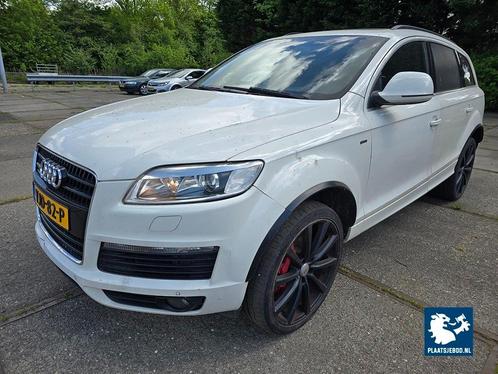 FAILLISSEMENTSVEILING Audi Q7, bj 2008, Grijs kenteken, Auto's, Audi, Bedrijf, Q7, Wit, Zwart, Ophalen