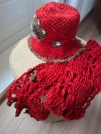 Retro Gebreide Muts met Sjaal, Hoed, Nieuw, Coolstuff, One size fits all