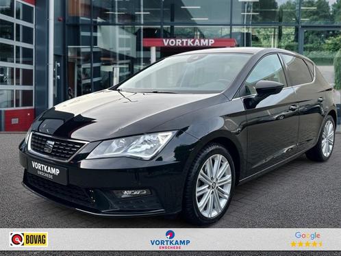 Seat LEON 1.5 TSI DSG XCELLENCE LEDEREN/CAMERA/TREKHAAK/NAVI, Auto's, Seat, Bedrijf, Leon, ABS, Adaptive Cruise Control, Airbags