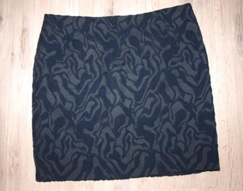 Legergroen met Zwart Rokje Expresso (38), Kleding | Dames, Rokken, Gedragen, Maat 38/40 (M), Zwart, Knielengte, Ophalen of Verzenden