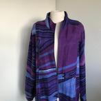 Skandika linnen jasje XXL blauw en paars, Verzenden, Zo goed als nieuw, Maat 46/48 (XL) of groter, Blauw