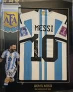 LIONEL MESSI 10 ARGENTINIË WK 2022 - GESIGNEERD VOETBALSHIRT, Verzamelen, Sportartikelen en Voetbal, Nieuw, Shirt, Verzenden, Buitenlandse clubs