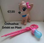 Chihuahua Drinkt en Plast Nieuw, Ophalen of Verzenden, Nieuw