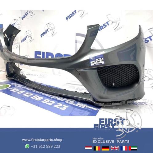 W166 GLE AMG VOORBUMPER GRIJS Mercedes 2015-2019 ORIGINEEL, Auto-onderdelen, Carrosserie en Plaatwerk, Bumper, Mercedes-Benz, Voor