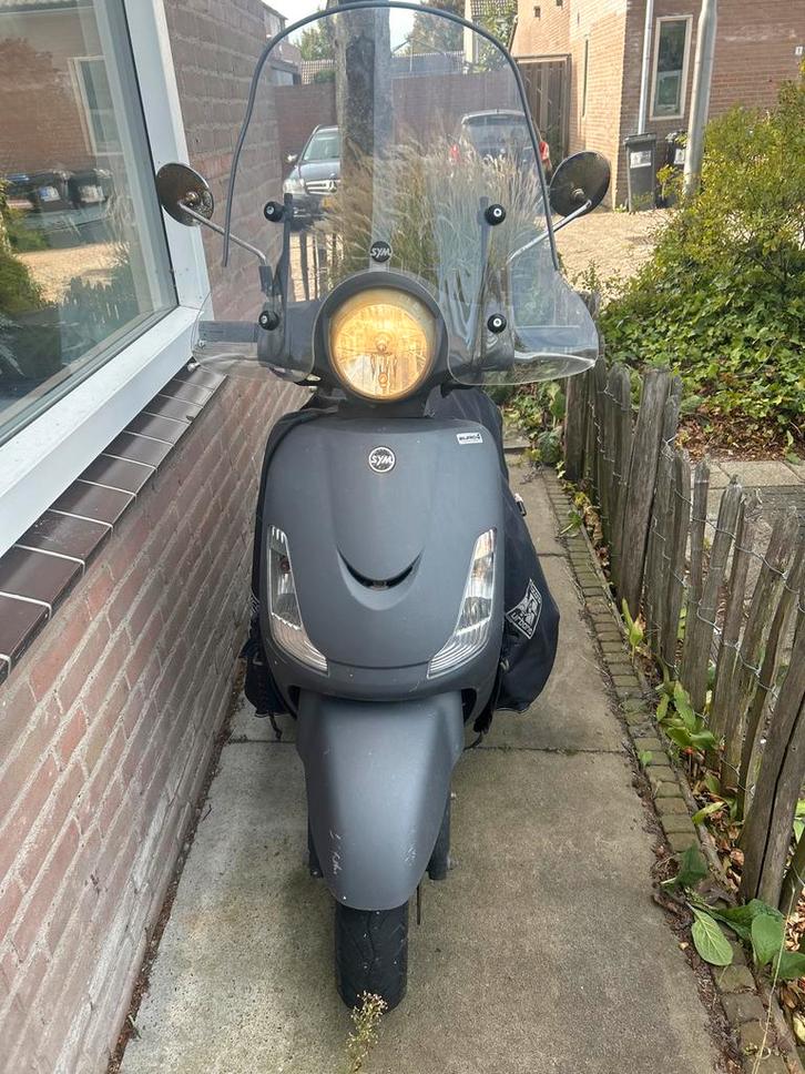 SYM Scooter fiddle bromfiets 2019, Fietsen en Brommers, Scooters | SYM, Gebruikt, Overige modellen, Maximaal 45 km/u, Benzine