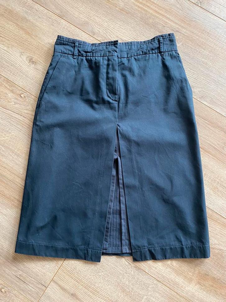 Prachtige Vanessa Bruno kokerrok, Kleding | Dames, Rokken, Zo goed als nieuw, Maat 36 (S), Grijs, Onder de knie, Ophalen of Verzenden