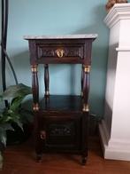 Antiek marmeren nachtkastje, Antiek en Kunst, Antiek | Meubels | Kasten, Ophalen