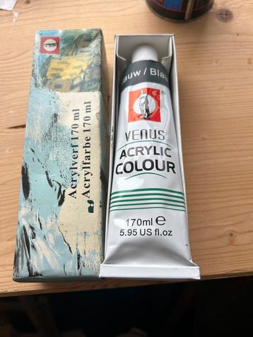 Venus Acrylverf Blauw 170ml - Nieuw in verpakking beschikbaar voor biedingen