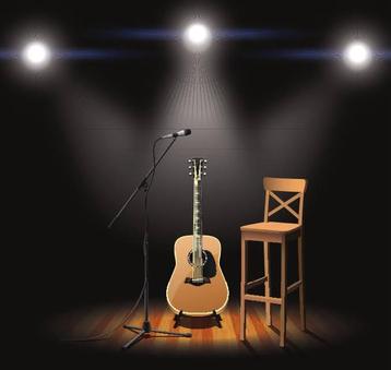 Nostalgische Troubadour Zanger-Gitarist muziek jaren 50 -70! beschikbaar voor biedingen