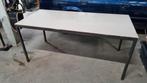 Werktafel / werkbank industrieel stalen onderstel 165 x 75, Doe-het-zelf en Verbouw, Werkbanken, Ophalen, Gebruikt, Minder dan 70 cm