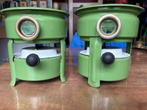 Twee mooie petroleum stelletjes, Antiek en Kunst, Ophalen of Verzenden