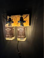 Jack daniels wandlamp, Ophalen of Verzenden, Zo goed als nieuw, Glas, Mancave, womancave