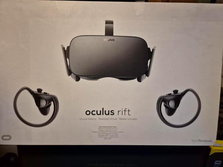 Oculus Rift Vr bril, Spelcomputers en Games, Virtual Reality, Gebruikt, Pc, VR-bril, Ophalen of Verzenden