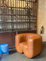 De Sede DS-707 Flowing Serpentines fauteuil, Huis en Inrichting, Ophalen, 75 tot 100 cm, Leer