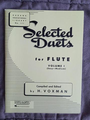 Selected Duets for Flute - volume 1 - Voxman beschikbaar voor biedingen