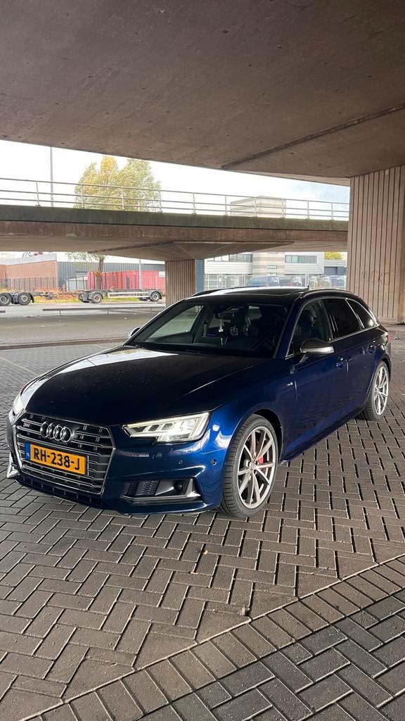 Audi S4 3.0TFSI 260KW Quatt.av Ttr-8 2018 Blauw, Auto's, Audi, Particulier, S4, Benzine, F, Stationwagon, Automaat, Origineel Nederlands