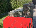 Betonklinker grijs/gemêleerd, Tuin en Terras, Tegels en Klinkers, Ophalen, Gebruikt, Klinkers, 10 m² of meer