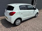 Mitsubishi Space Star 1.0i Bright (bj 2015), Stof, Gebruikt, Zwart, Wit