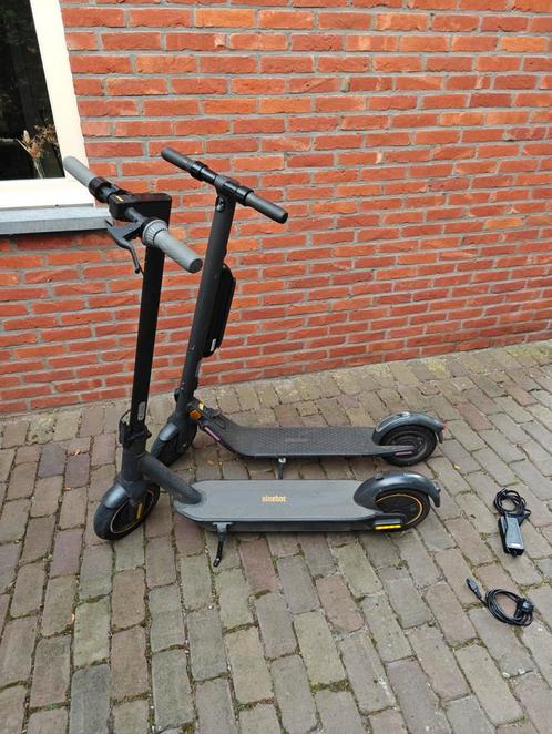 Ninebot G30P en Ninebot E25E + optionele battery, Fietsen en Brommers, Steps, Zo goed als nieuw, Elektrische step (E-scooter)