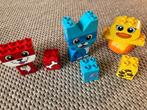 Duplo Dieren in blokken 10858 zonder boekje, Ophalen of Verzenden, Gebruikt, Complete set, Duplo