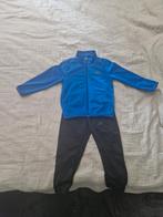 Origineel Adidas trainingspak maat 104 blauw/zwart, Ophalen of Verzenden, Zo goed als nieuw, Maat 104
