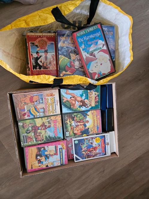Partij VHS Videobanden Disney en meer, Cd's en Dvd's, VHS | Film, Gebruikt, Overige genres, Alle leeftijden, Ophalen