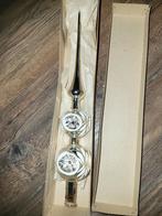 Mooie grote oude glazen kerstboom deuk piek, Ophalen, Zo goed als nieuw