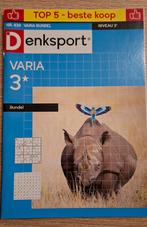 Denksport puzzelboekje Nieuw, Ophalen of Verzenden, Minder dan 500 stukjes, Nieuw