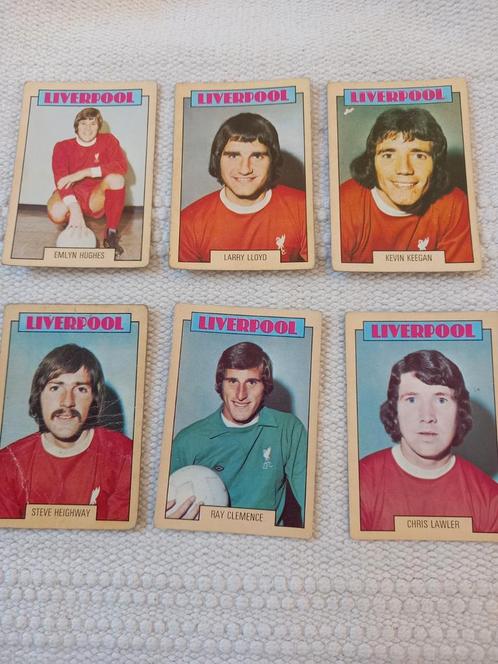 Liverpool FC Voetbal Kaarten 1973, Tickets en Kaartjes, Overige Tickets en Kaartjes