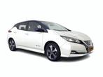 Nissan Leaf e+ Tekna 62 kWh {SOH-95%} (INCL-BTW) *Aut.*LEATH, Auto's, Gebruikt, Zwart, Wit, 62 kWh