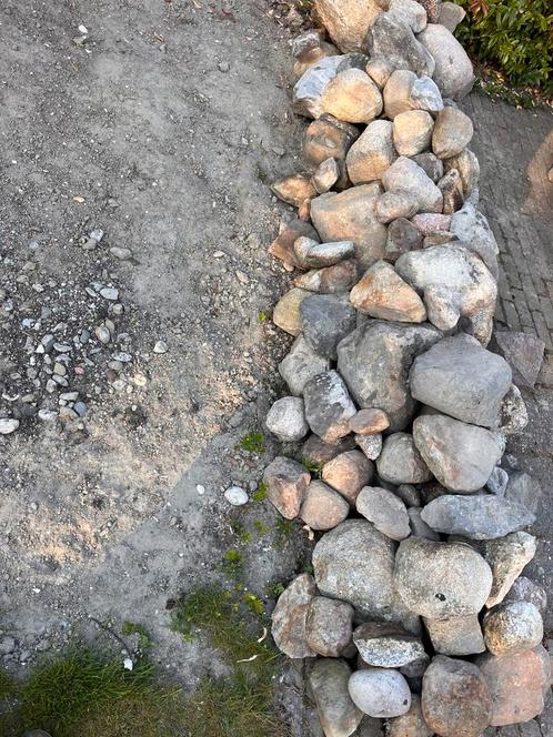 Keien, zwerfkeien en rotsblokken, Tuin en Terras, Grind, Keien en Split, Zo goed als nieuw, Overige materialen, Ophalen