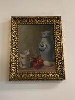 Stilleven met Kan en Fruit, Antiek en Kunst, Kunst | Schilderijen | Klassiek, Ophalen of Verzenden